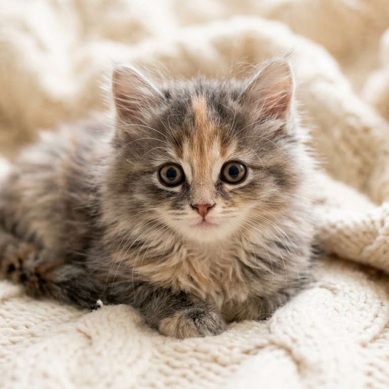 Gatito adorable - rompecabezas de 9 piezas