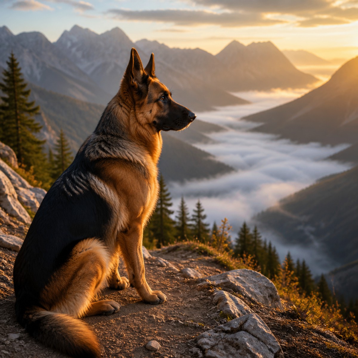 German Shepherd - 25 piece jigsaw puzzle | Animals