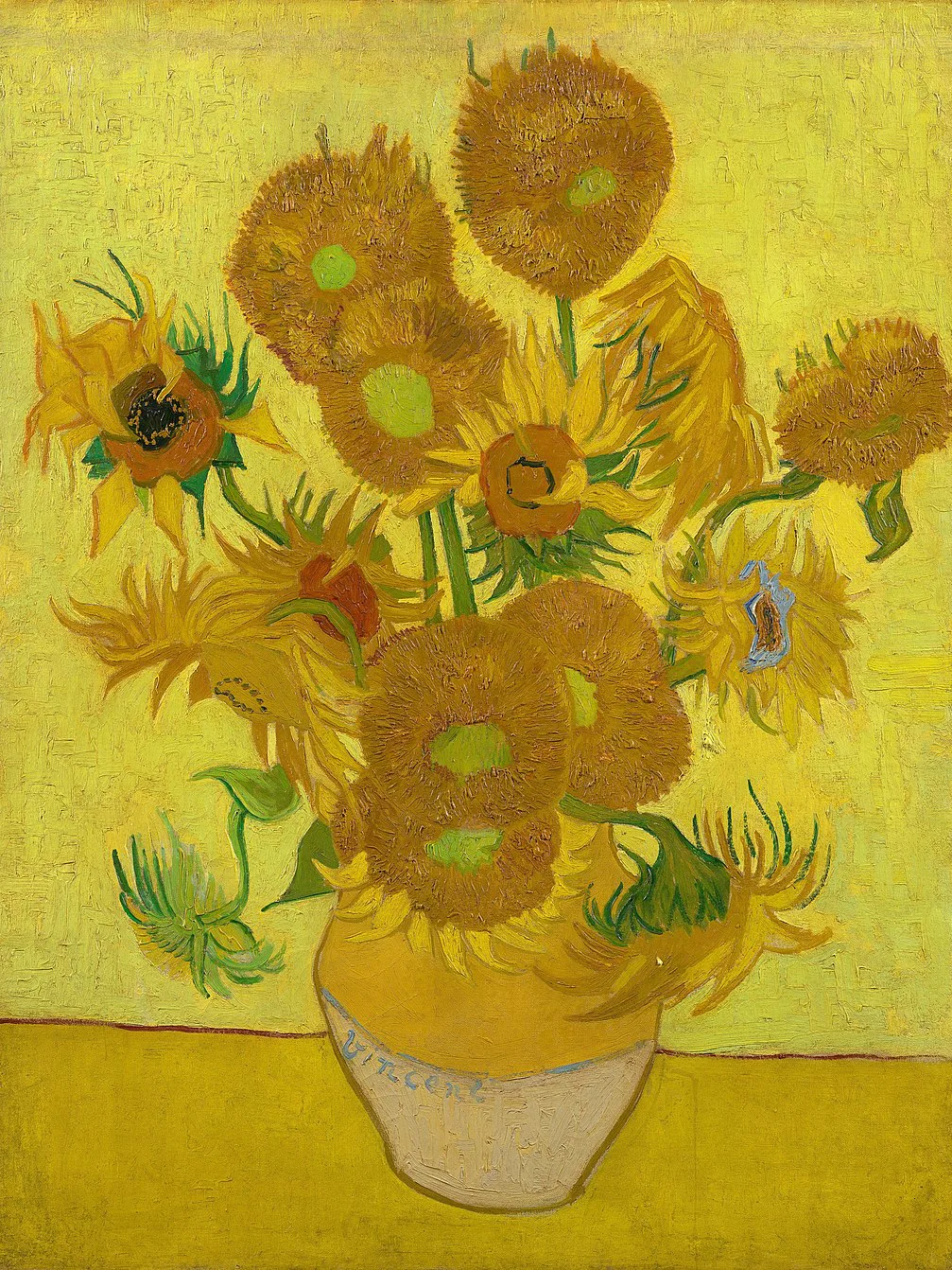 Los girasoles - rompecabezas de 49 piezas
