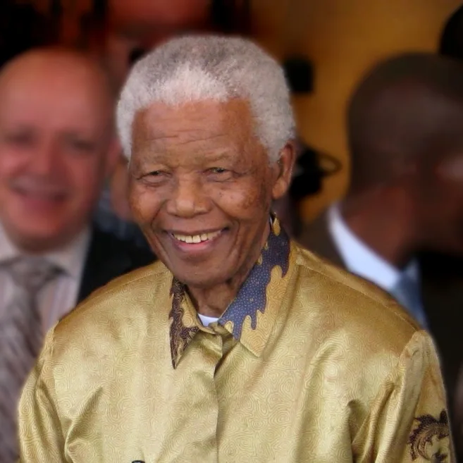 Nelson Mandela - 49 piece jigsaw puzzle