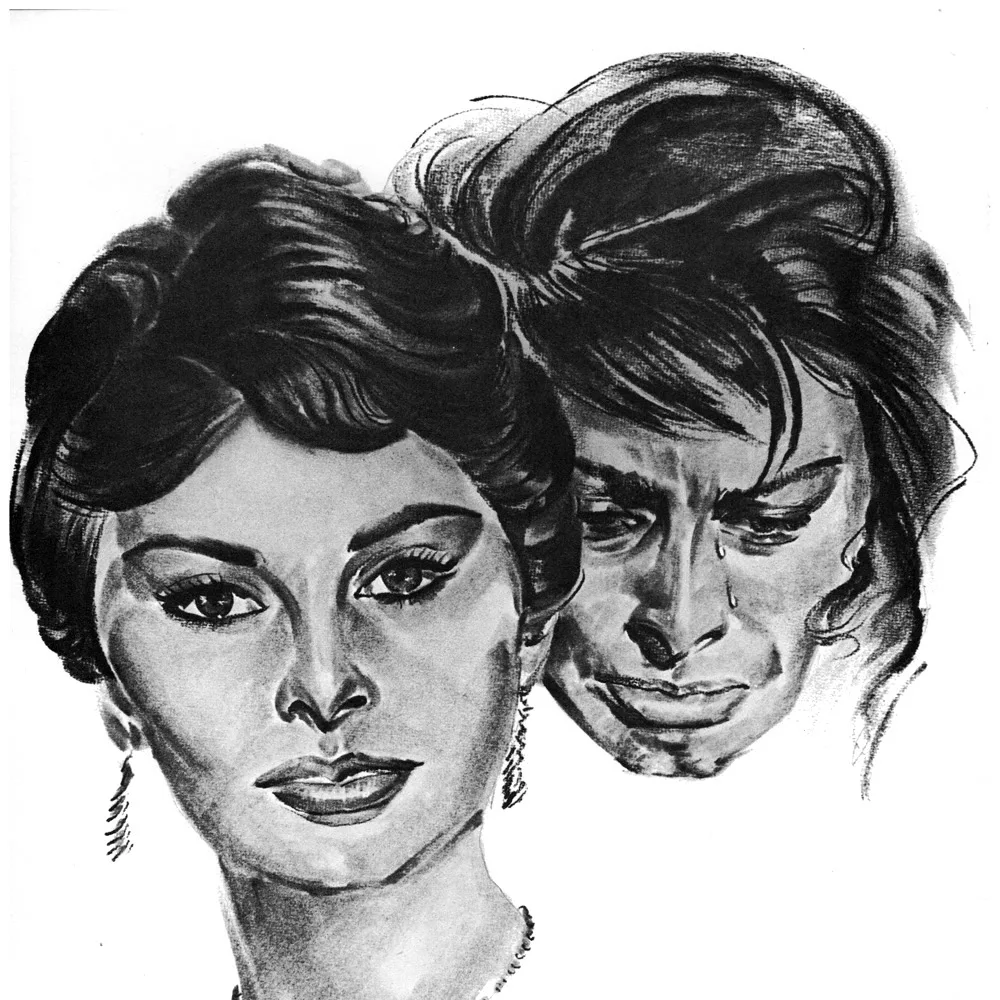 Sophia Loren - puzzle de 49 pièces