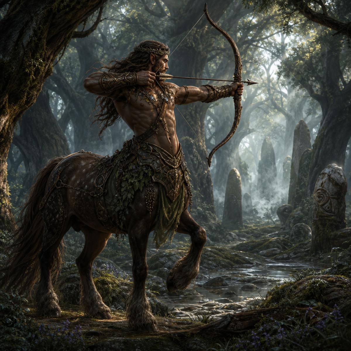 Centaur Archer - 49 piece jigsaw puzzle | Fantasy