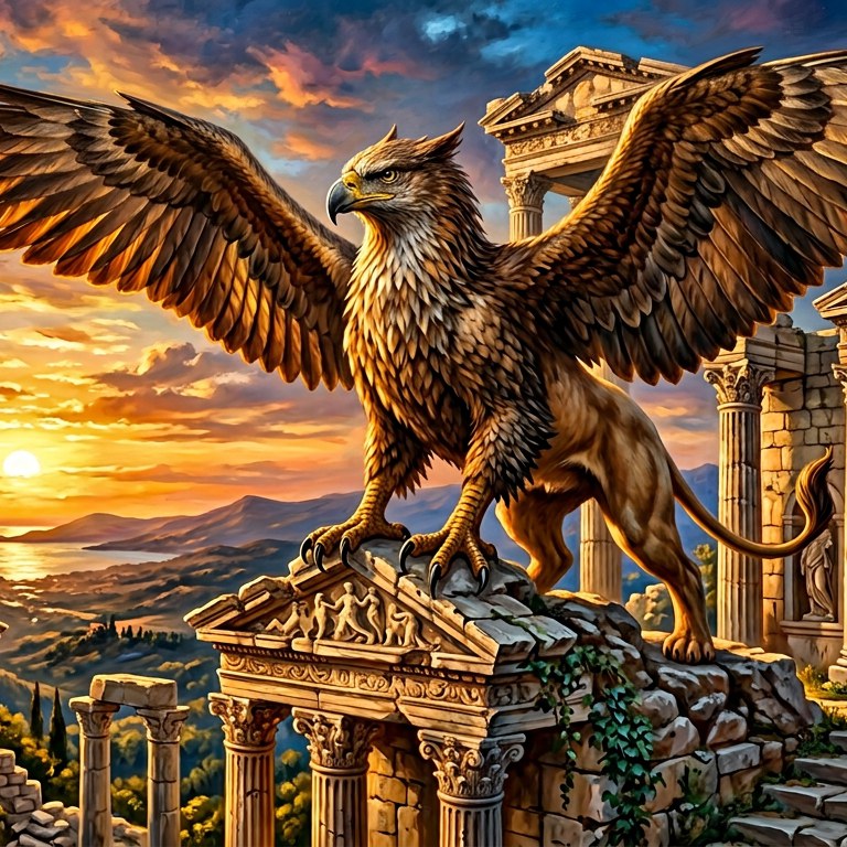 Griffon - puzzle de 49 pièces
