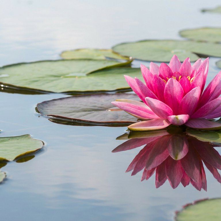 Lotus Flower - 16 piece jigsaw puzzle