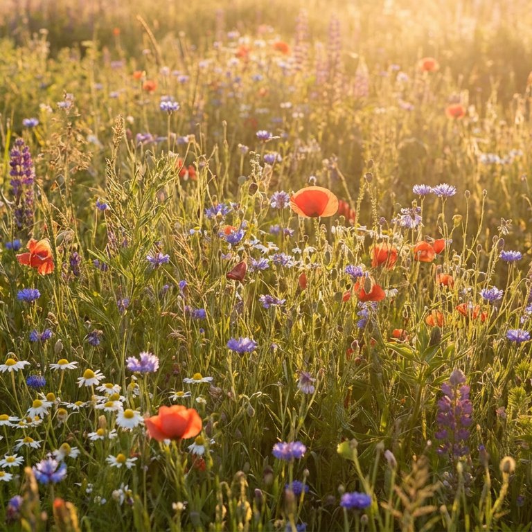 Wildflower Meadow - 49 piece jigsaw puzzle