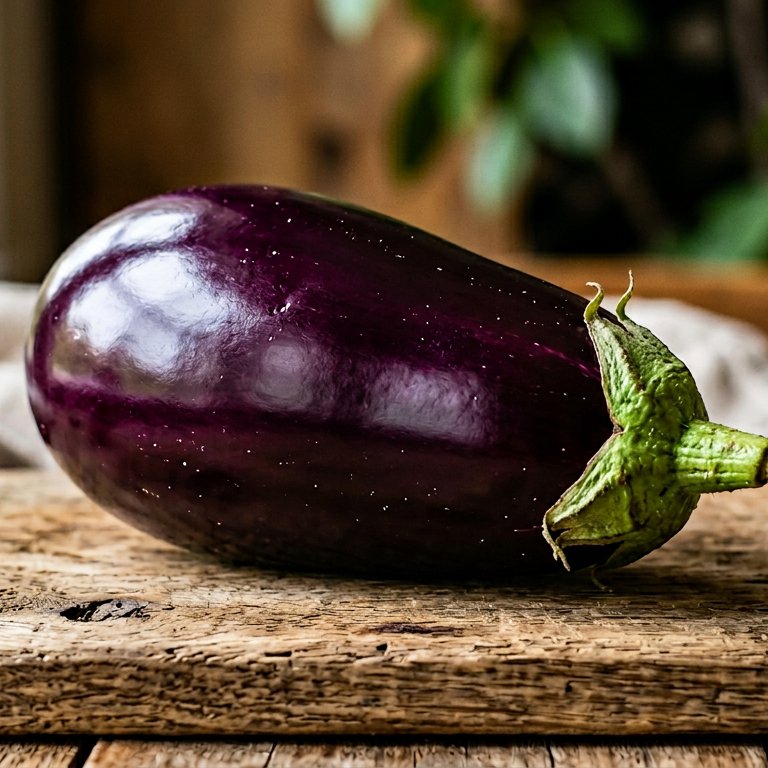 Eggplant - 9 piece jigsaw puzzle