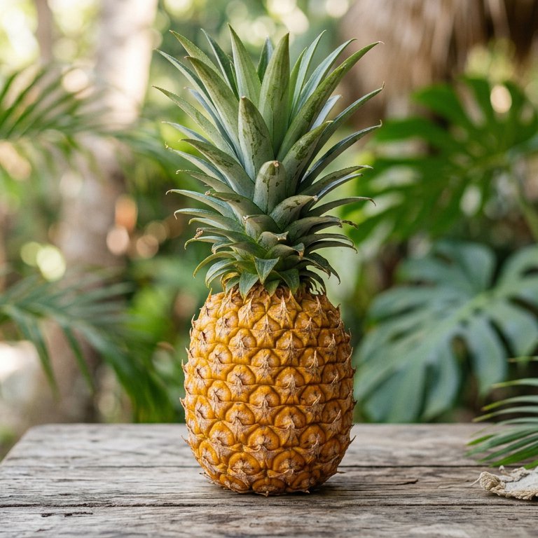 Ananas - 16 brikkers puslespil