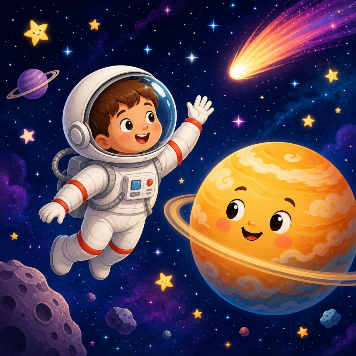 Play Space Astronaut jigsaw puzzle - 25 pieces, free online Space Astronaut - 25 piece jigsaw puzzle | Kids