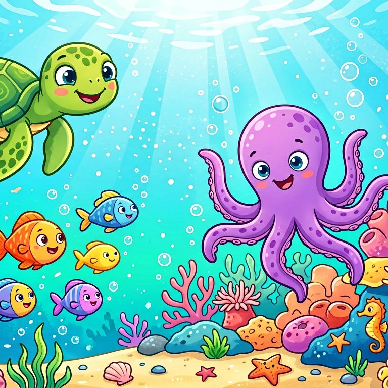 Underwater Friends