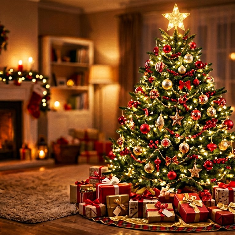 Christmas Tree - 9 piece jigsaw puzzle