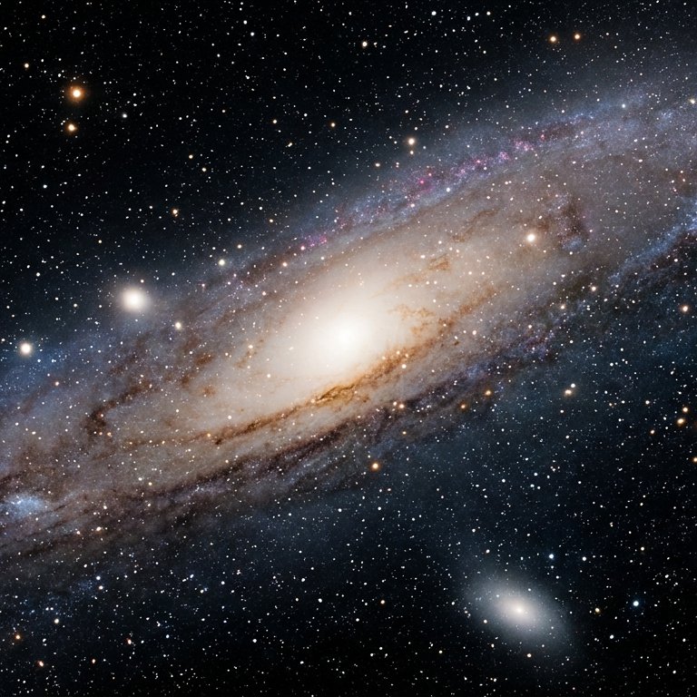 Galaxia de Andrómeda - rompecabezas de 225 piezas | Space
