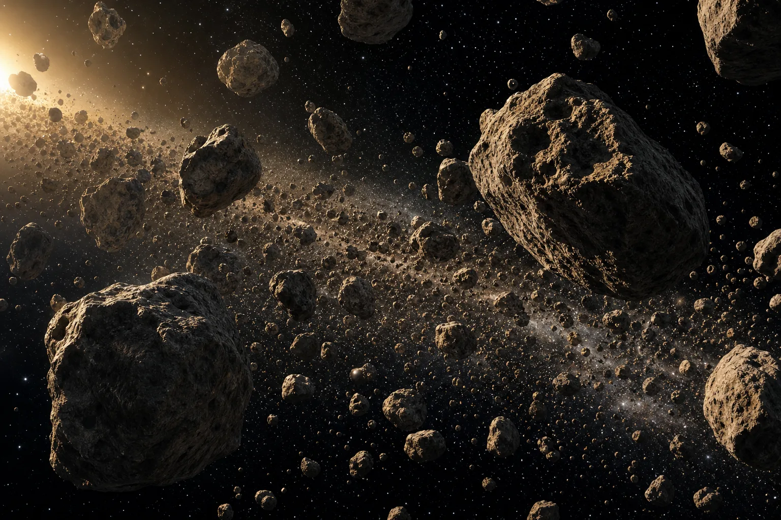 Asteroid Belt - puzzle de 25 pièces | Space