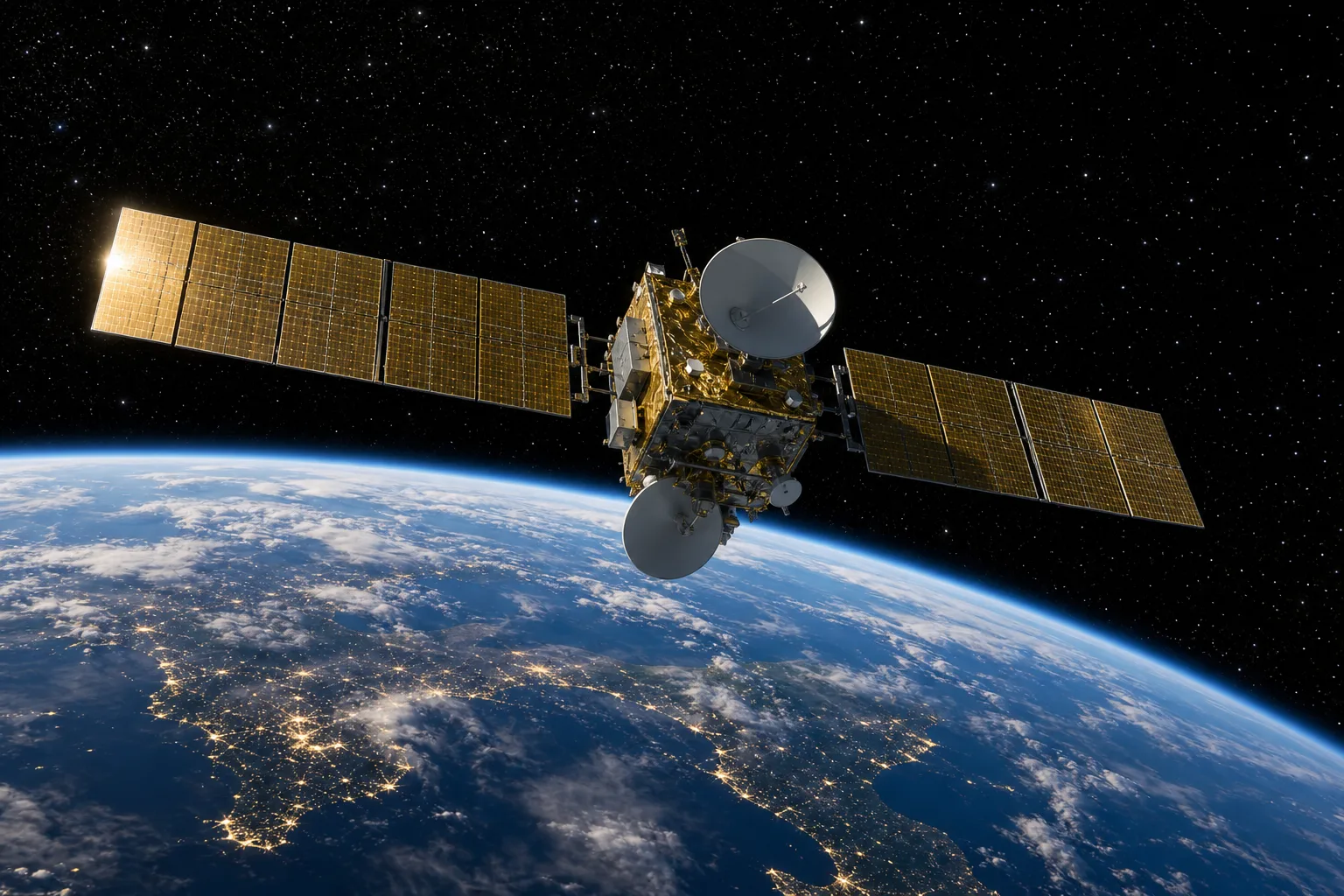 Earth Satellite - 16 piece jigsaw puzzle