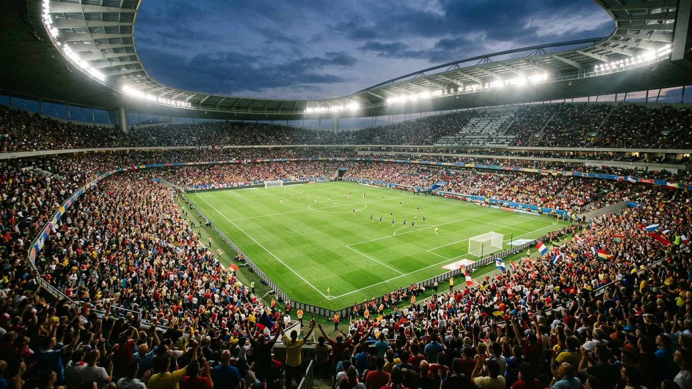 Soccer Stadium - 25 piece jigsaw puzzle | Sports