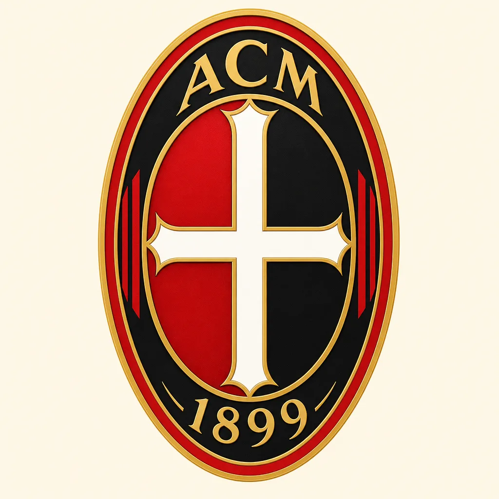 AC Milan Crest - 49 piece jigsaw puzzle | Team symbols