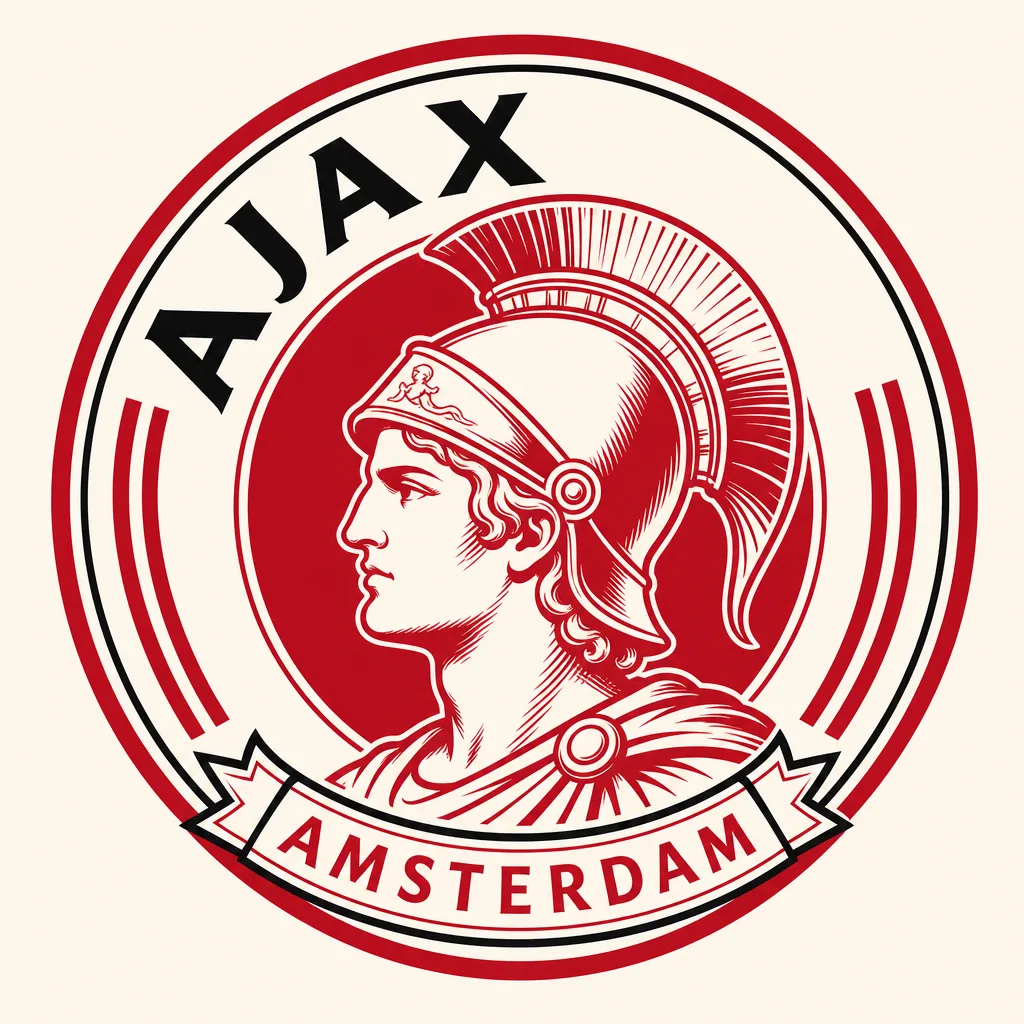 Play Ajax Crest jigsaw puzzle - 49 pieces, free online Ajax Crest - 49 piece jigsaw puzzle | Team symbols