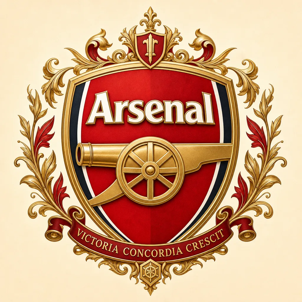 Arsenal Crest - 49 piece jigsaw puzzle | Team symbols