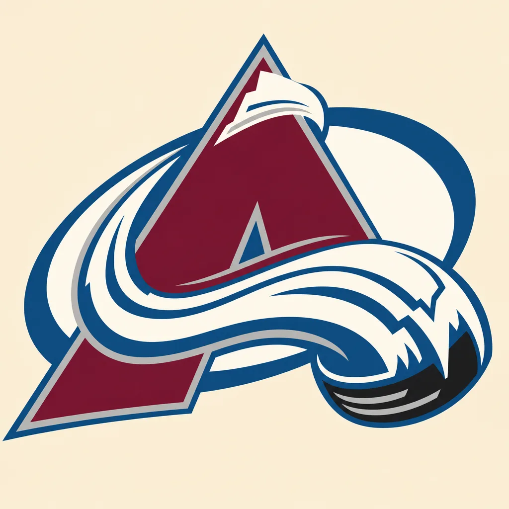 Colorado Avalanche Logo - 49 piece jigsaw puzzle