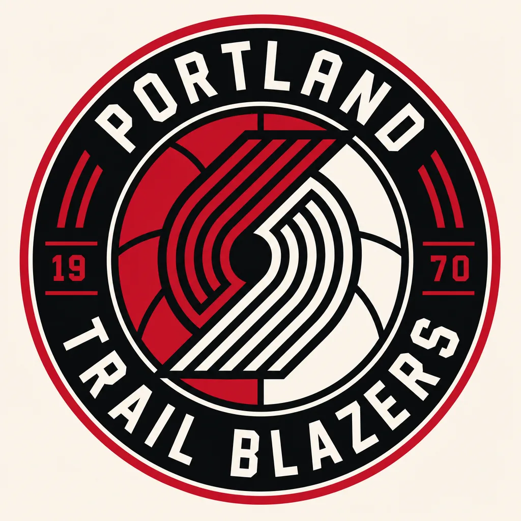 Play Portland Trail Blazers Logo jigsaw puzzle - 49 pieces, free online Portland Trail Blazers Logo - 49 piece jigsaw puzzle | Team symbols