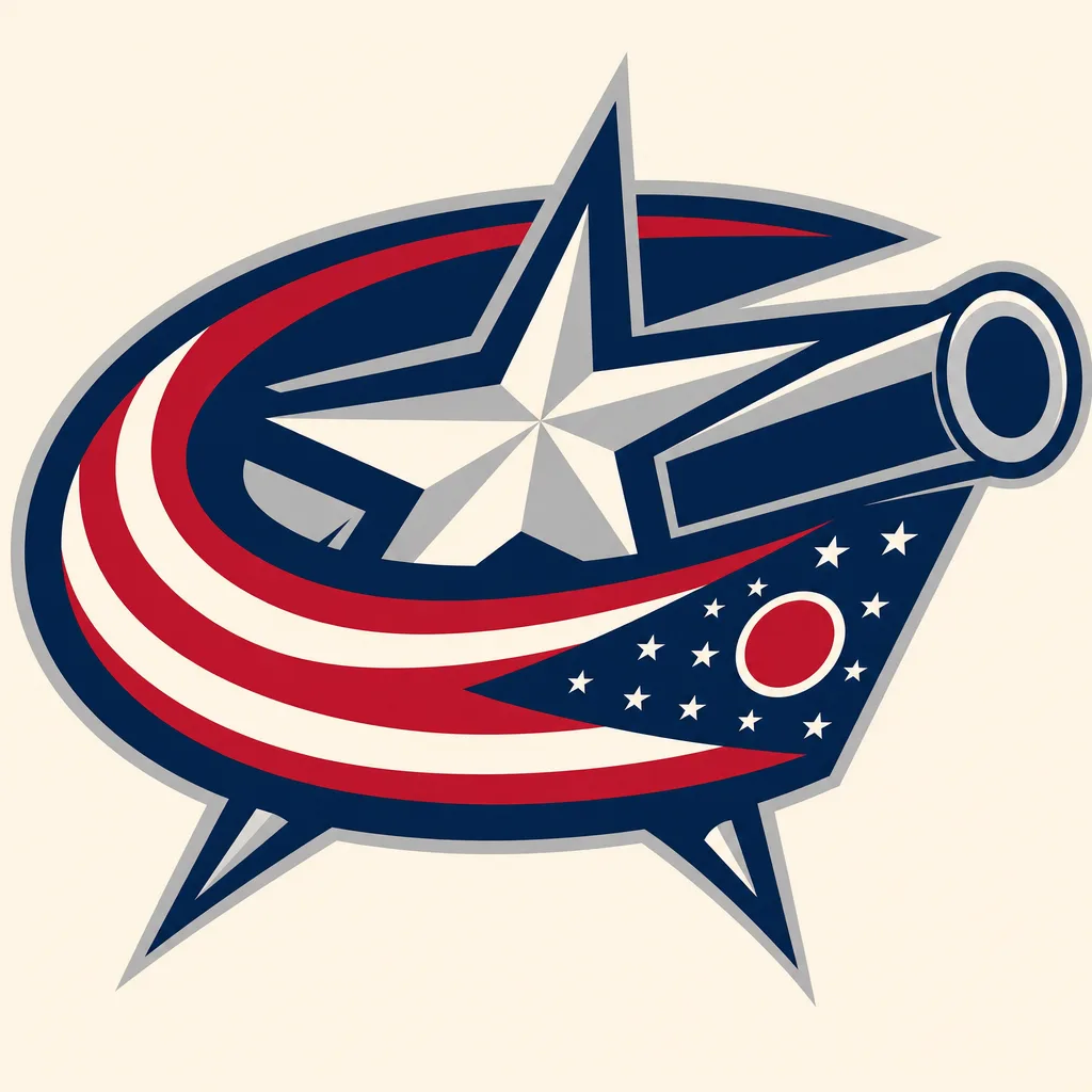 Play Columbus Blue Jackets Logo jigsaw puzzle - 49 pieces, free online Columbus Blue Jackets Logo - 49 piece jigsaw puzzle | Team symbols