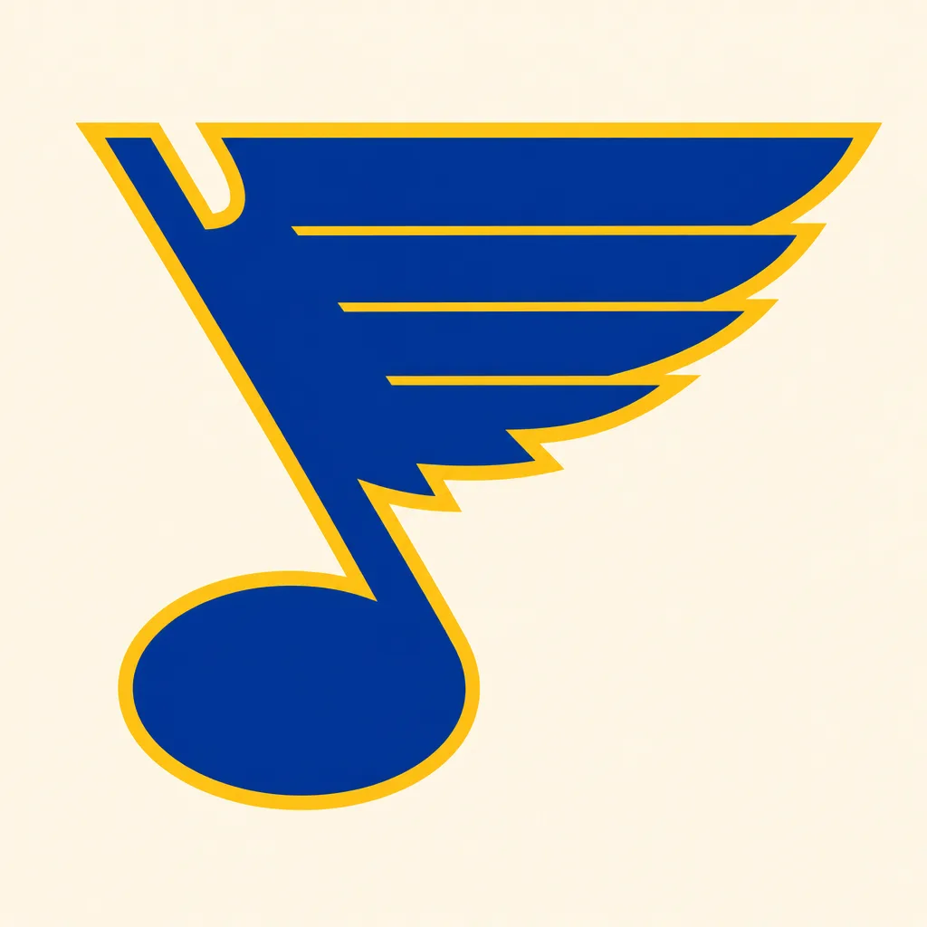 St. Louis Blues Logo - 49 piece jigsaw puzzle | Team symbols
