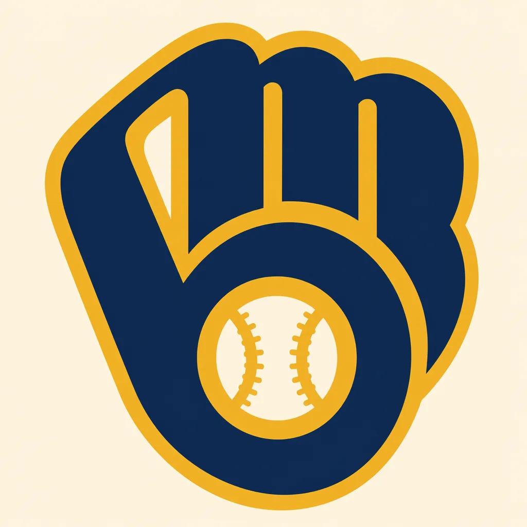 Play Milwaukee Brewers Logo jigsaw puzzle - 49 pieces, free online Milwaukee Brewers Logo - 49 piece jigsaw puzzle | Team symbols