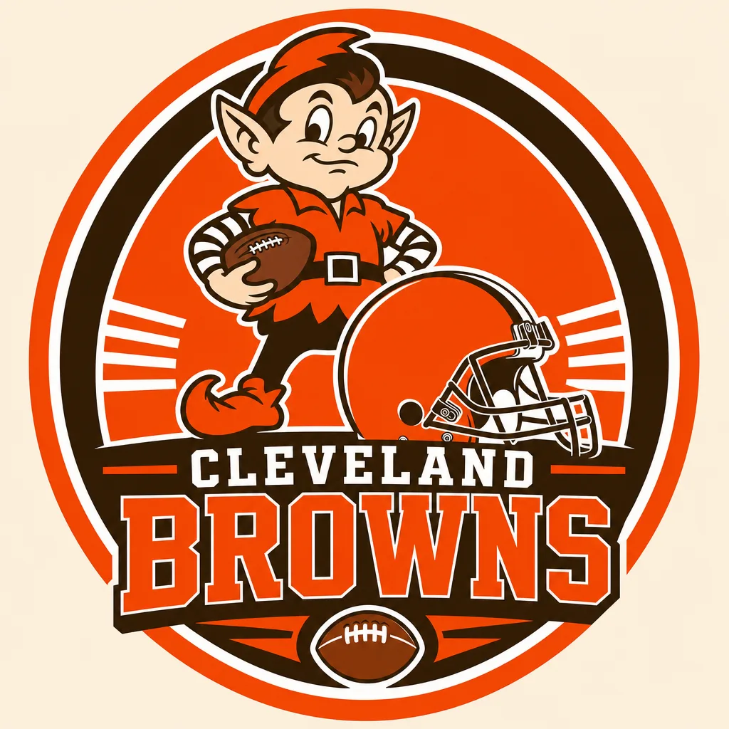 Play Cleveland Browns Logo jigsaw puzzle - 49 pieces, free online Cleveland Browns Logo - 49 piece jigsaw puzzle | Team symbols