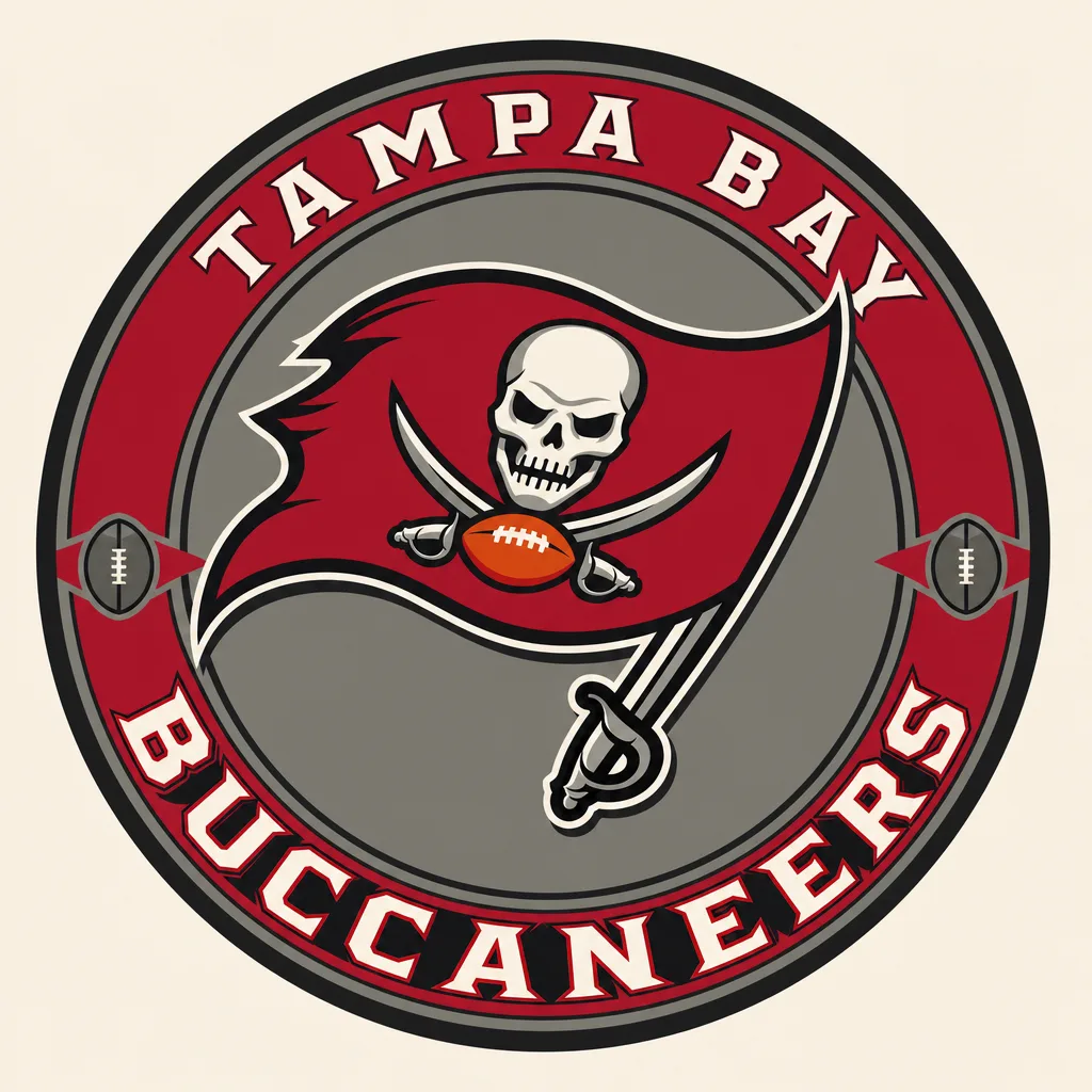 Play Tampa Bay Buccaneers Logo jigsaw puzzle - 49 pieces, free online Tampa Bay Buccaneers Logo - 49 piece jigsaw puzzle | Team symbols