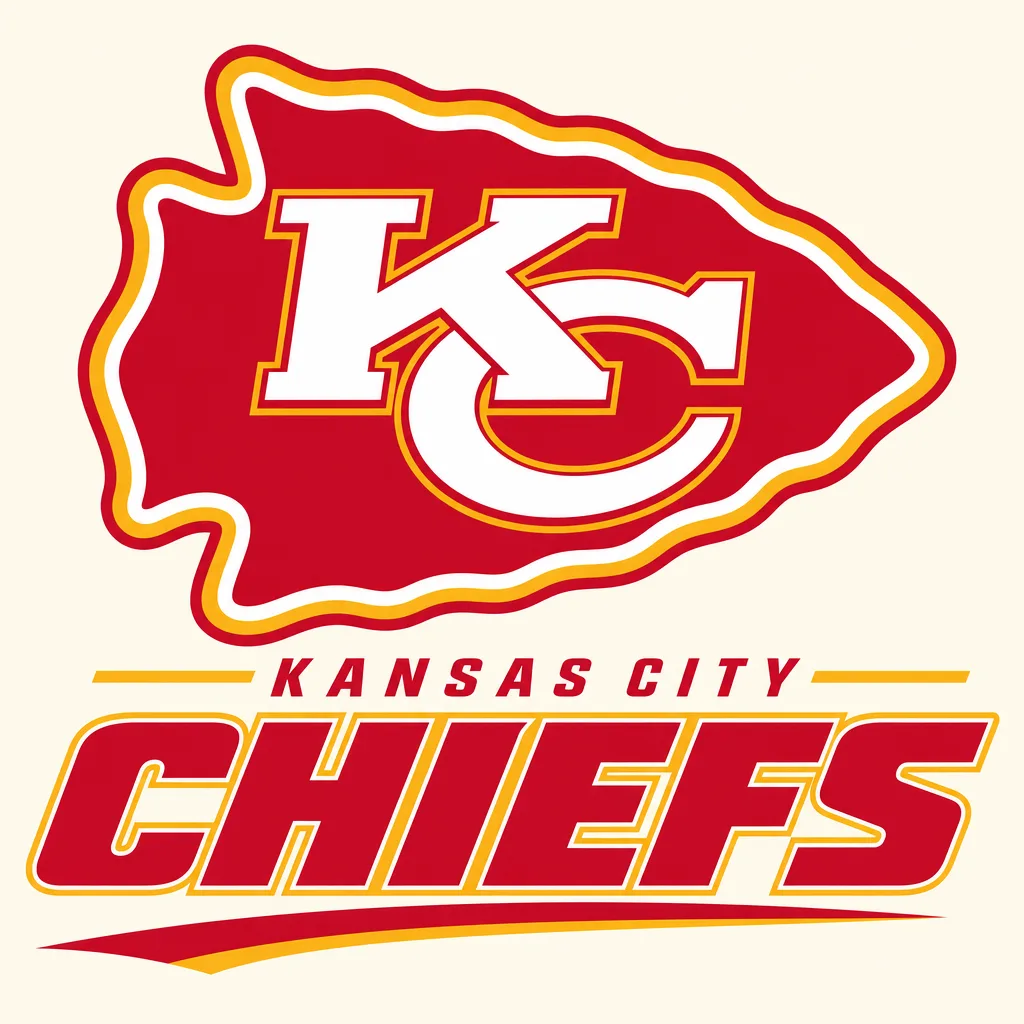 Kansas City Chiefs Logo - 49 piece jigsaw puzzle