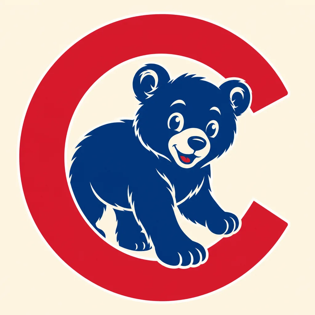 Play Chicago Cubs Logo jigsaw puzzle - 49 pieces, free online Chicago Cubs Logo - 49 piece jigsaw puzzle | Team symbols