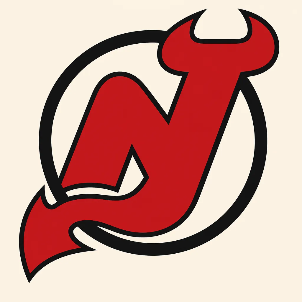 New Jersey Devils Logo - 49 piece jigsaw puzzle