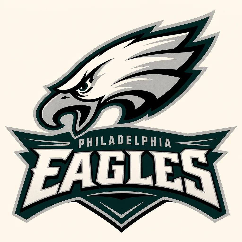 Play Philadelphia Eagles Logo jigsaw puzzle - 49 pieces, free online Philadelphia Eagles Logo - 49 piece jigsaw puzzle | Team symbols