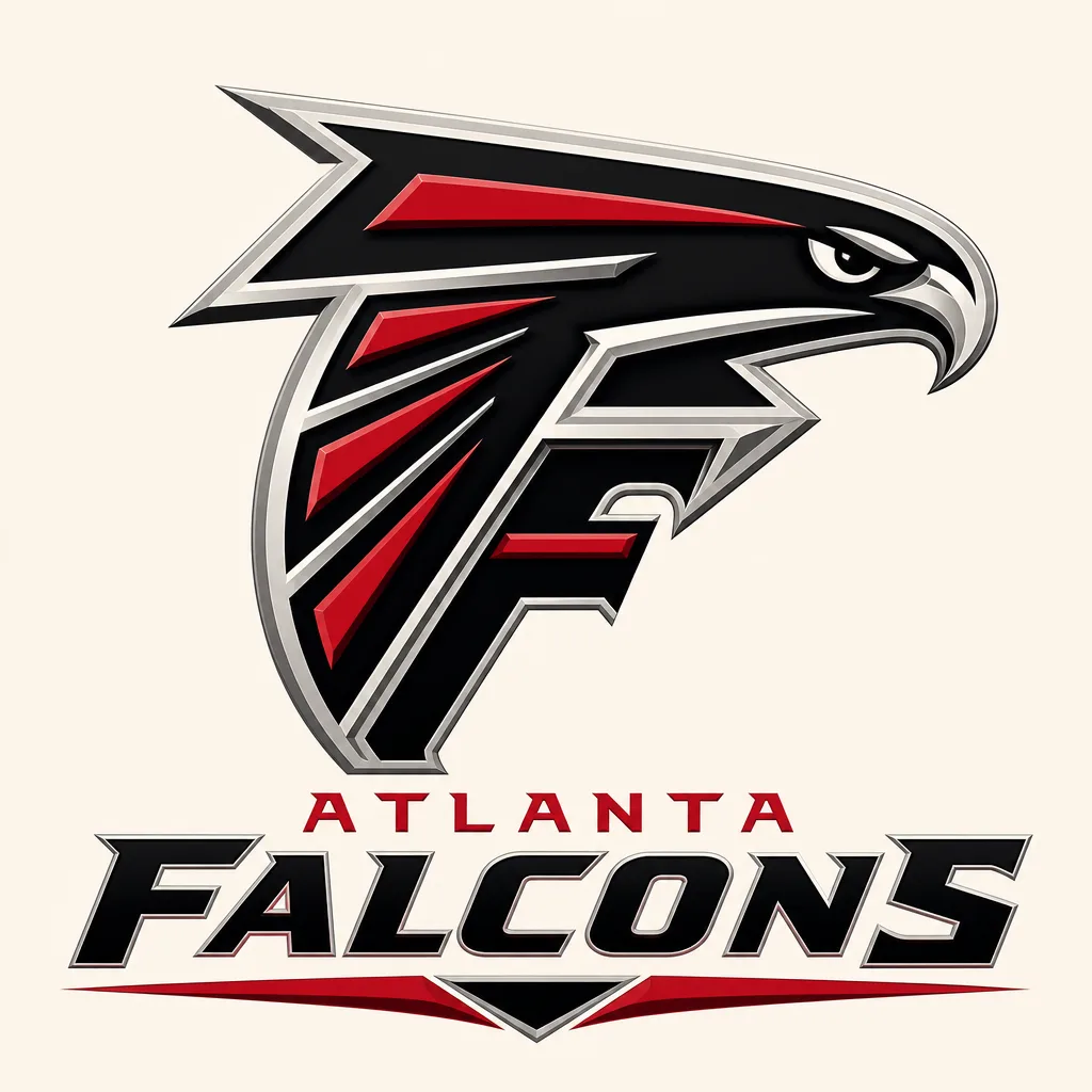 Atlanta Falcons Logo - 49 piece jigsaw puzzle
