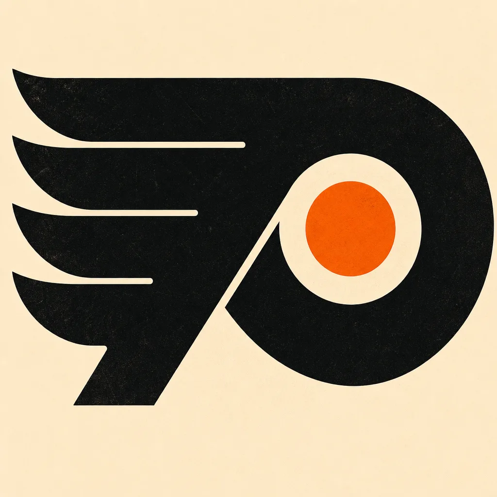 Philadelphia Flyers Logo - 49 piece jigsaw puzzle | Team symbols