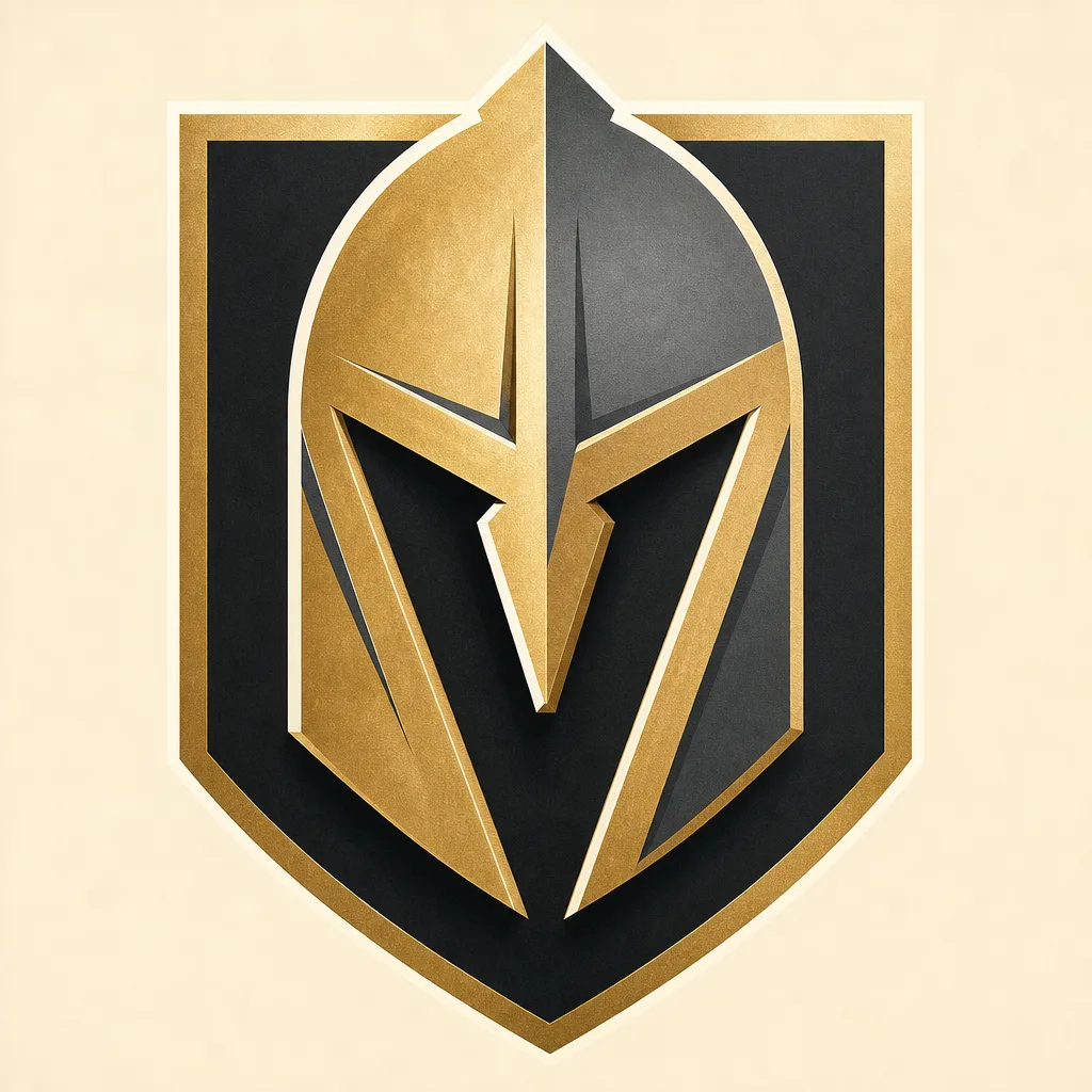Vegas Golden Knights Logo - 49 brikkers puslespil | Team symbols