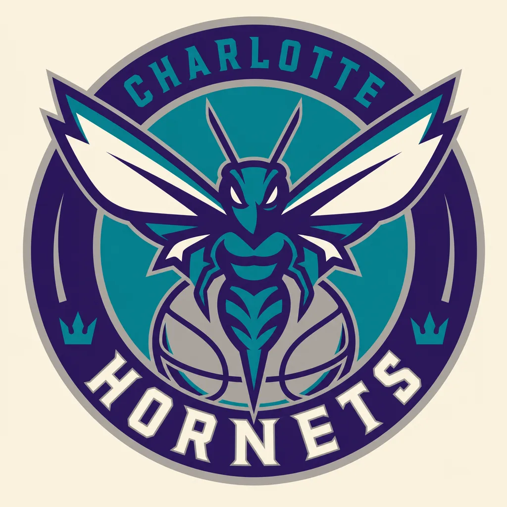 Play Charlotte Hornets Logo jigsaw puzzle - 49 pieces, free online Charlotte Hornets Logo - 49 piece jigsaw puzzle | Team symbols