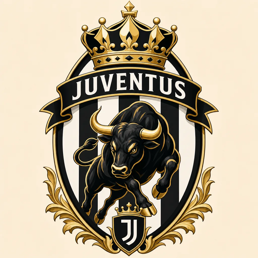 Juventus Crest - 49 piece jigsaw puzzle | Team symbols