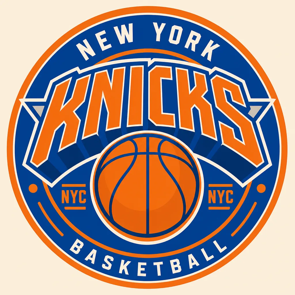 Play New York Knicks Logo jigsaw puzzle - 49 pieces, free online New York Knicks Logo - 49 piece jigsaw puzzle | Team symbols