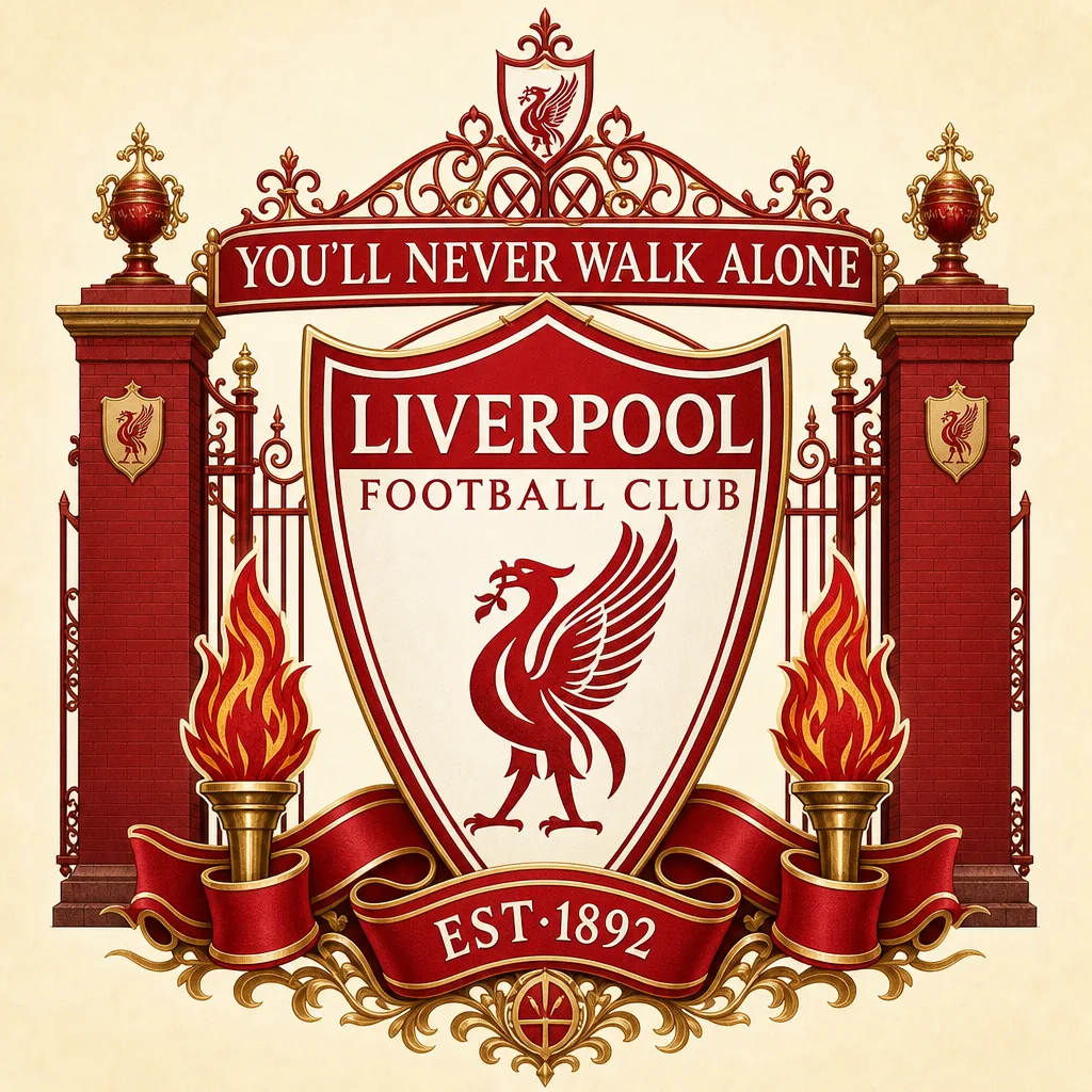 Liverpool Crest - 49 piece jigsaw puzzle | Team symbols