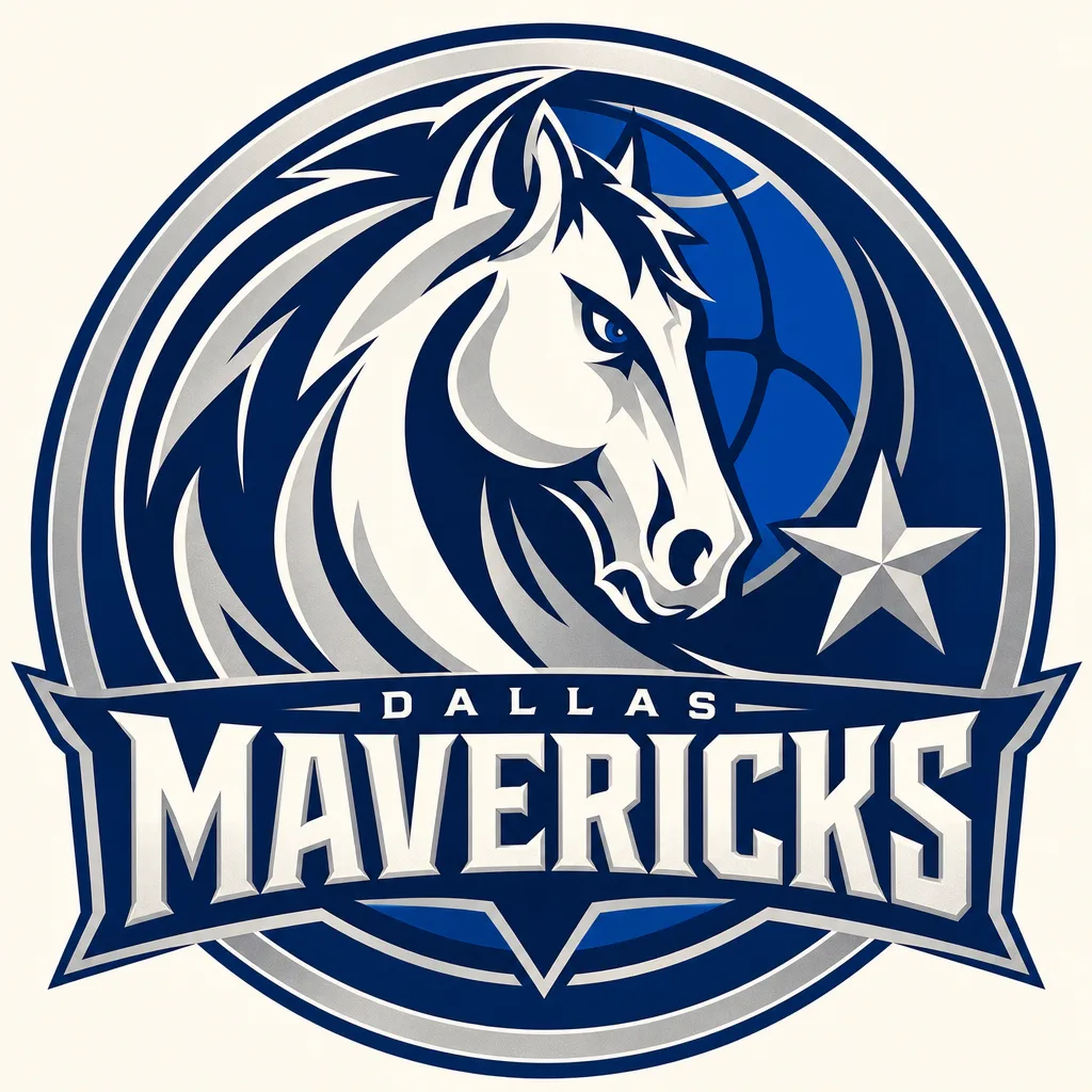 Dallas Mavericks Logo - 49 piece jigsaw puzzle