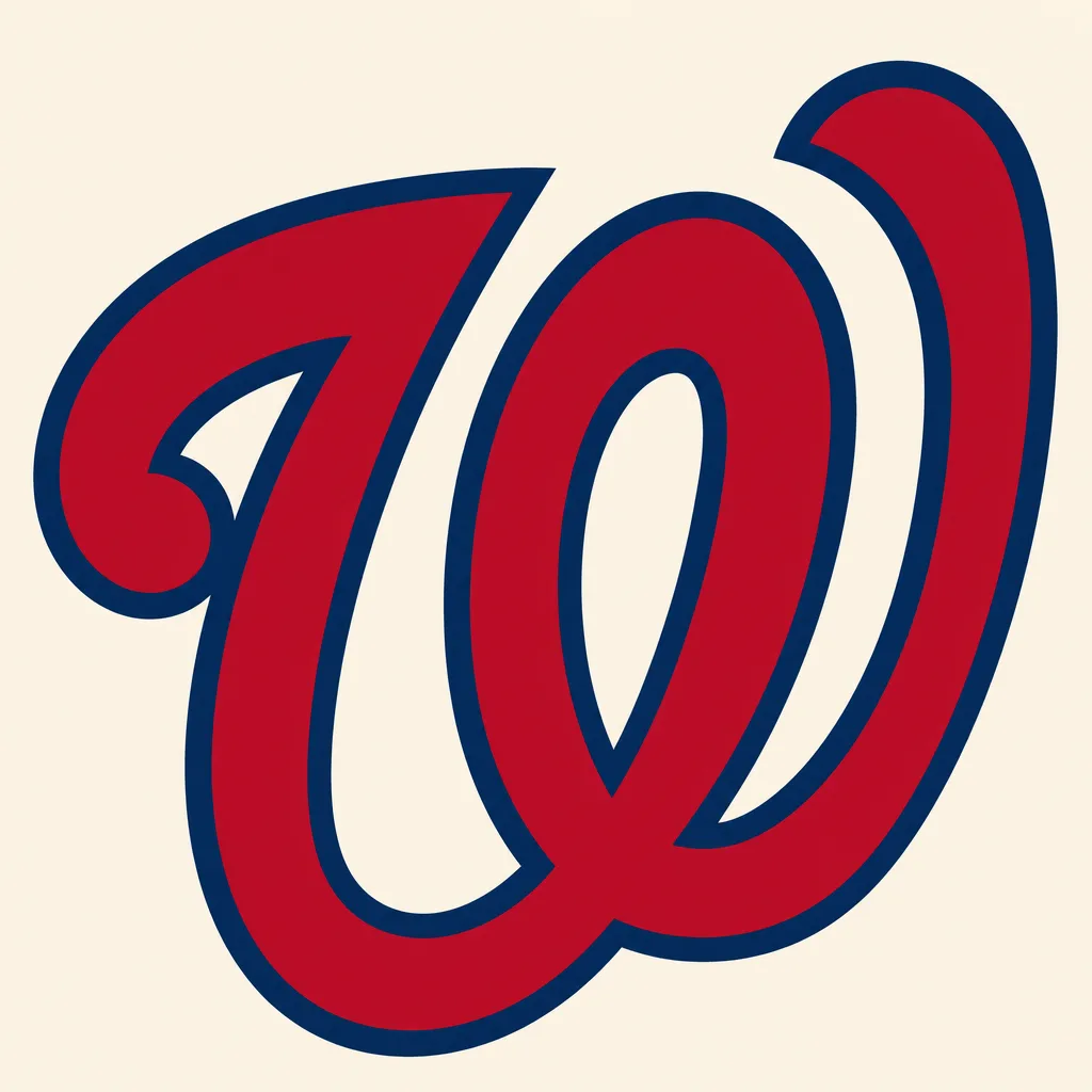 Washington Nationals Logo - 49 piece jigsaw puzzle