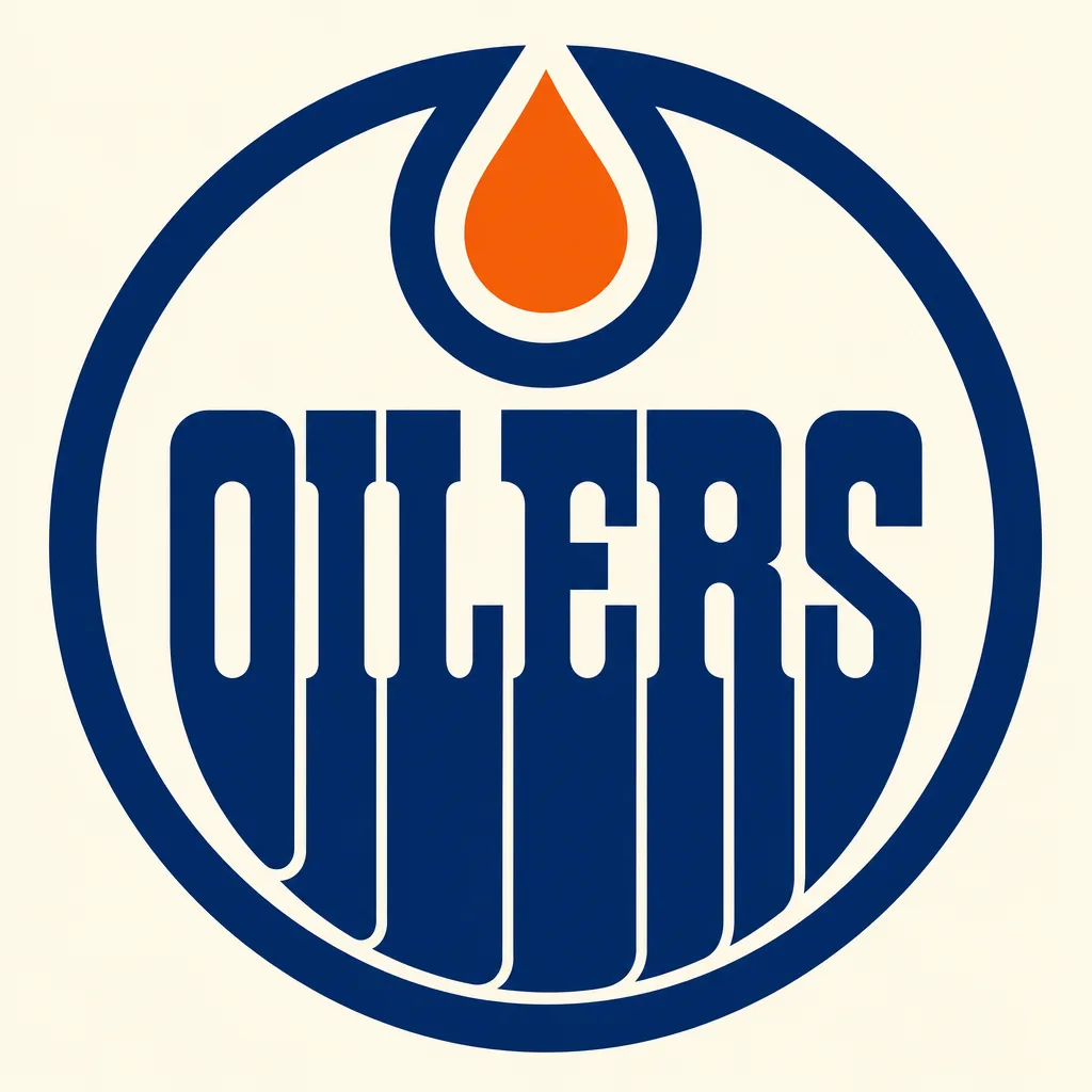 Edmonton Oilers Logo - 49 piece jigsaw puzzle