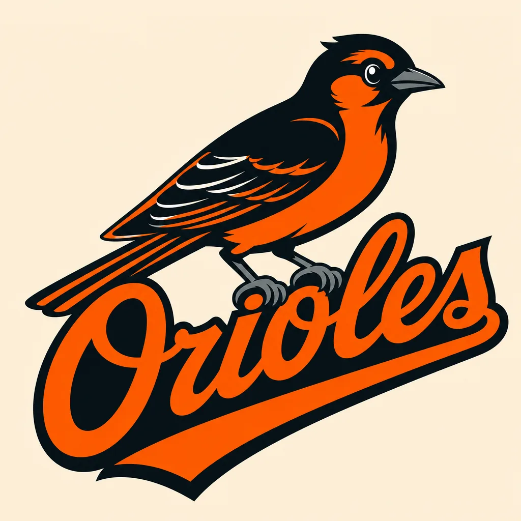 Baltimore Orioles Logo - 49 piece jigsaw puzzle
