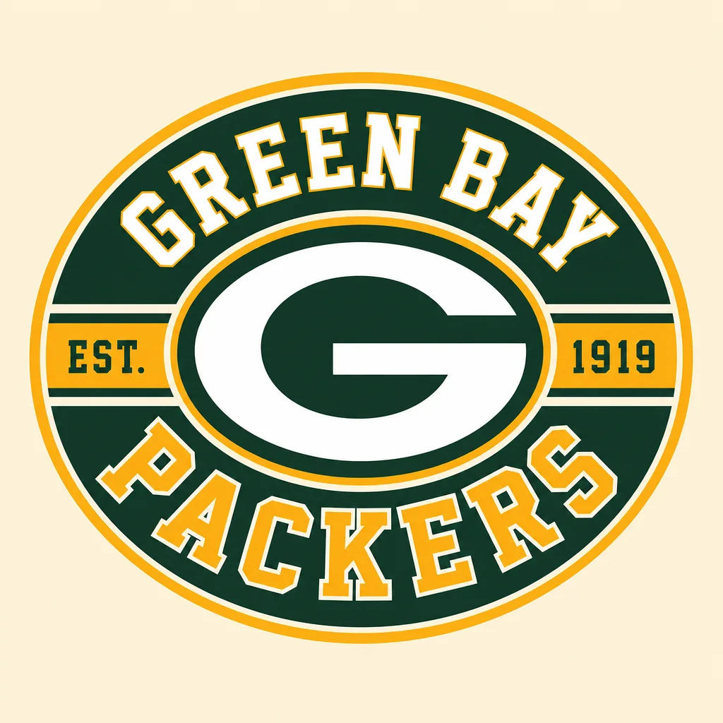 Play Green Bay Packers Logo jigsaw puzzle - 49 pieces, free online Green Bay Packers Logo - 49 piece jigsaw puzzle | Team symbols