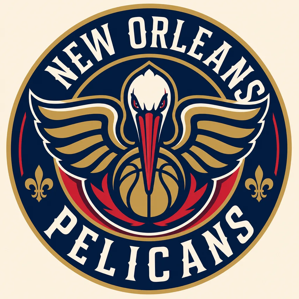 Play New Orleans Pelicans Logo jigsaw puzzle - 49 pieces, free online New Orleans Pelicans Logo - 49 piece jigsaw puzzle | Team symbols