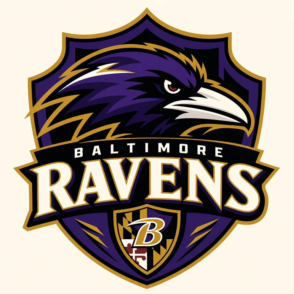 Baltimore Ravens Logo - 49 piece jigsaw puzzle