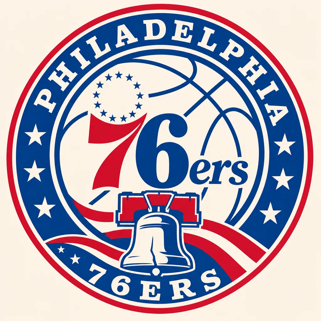 Play Philadelphia 76ers Logo jigsaw puzzle - 49 pieces, free online Philadelphia 76ers Logo - 49 piece jigsaw puzzle | Team symbols