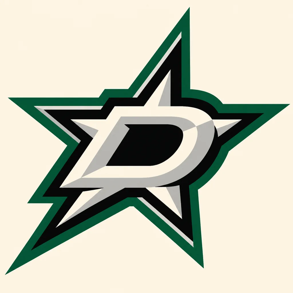 Dallas Stars Logo - 49 piece jigsaw puzzle | Team symbols