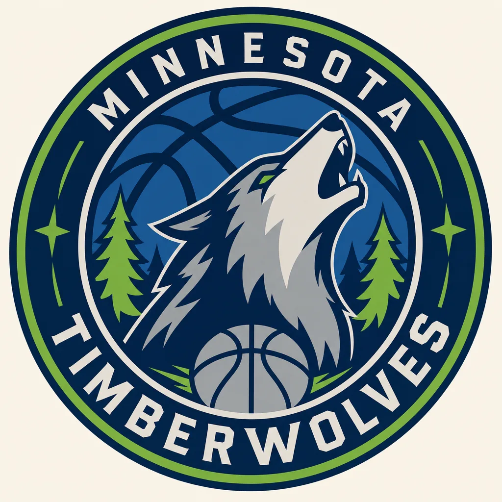 Play Minnesota Timberwolves Logo jigsaw puzzle - 49 pieces, free online Minnesota Timberwolves Logo - 49 piece jigsaw puzzle | Team symbols