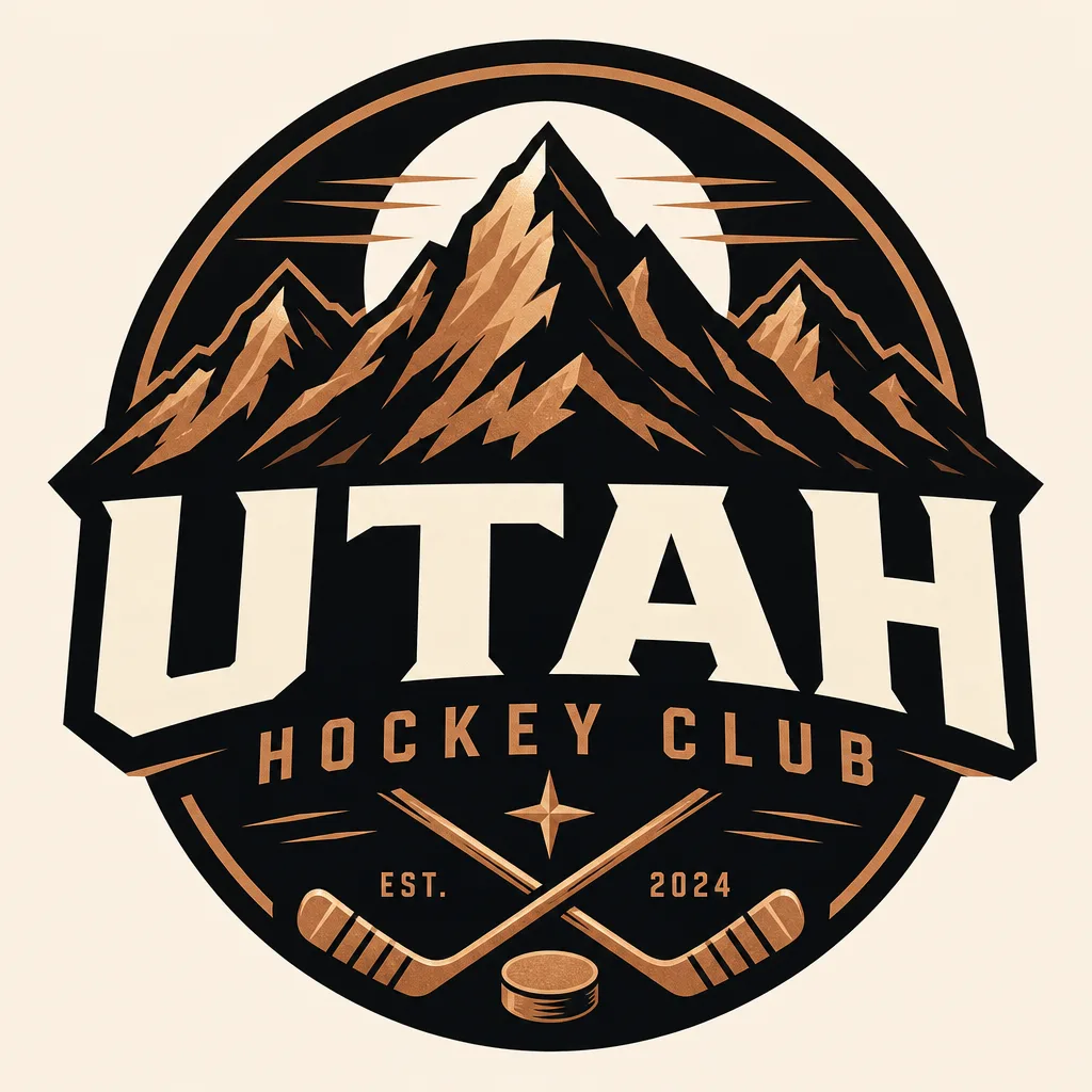 Play Utah Hockey Club Logo jigsaw puzzle - 49 pieces, free online Utah Hockey Club Logo - 49 piece jigsaw puzzle | Team symbols